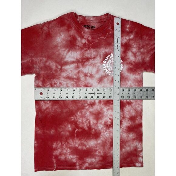 MIGOS Culture II 2 North America Tour 2018 T-shirt Women Small Red Tie Dye Music - Picture 6 of 6